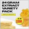 24 grams Extracts Variety Pack