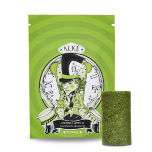 Alice Mushroom Gummy – Green Apple (2500mg)